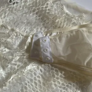 Ivory Lace Lingerie Bodice with Mesh Back Women's M thumbnail 9
