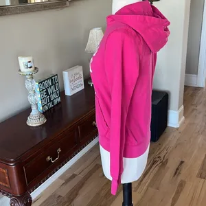 Aeropostale Pink Cotton Hoodie fits like XS thumbnail 9