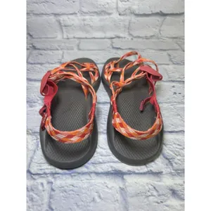 Chacos Sz 9 Wmns ZX/2 Cloud Dual Adjustable Straps Cushioned Sandal Orange/Pink thumbnail 9