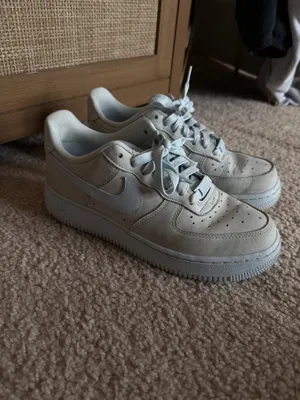 Light Blue Suede Air Force One Size 7.5 thumbnail 2