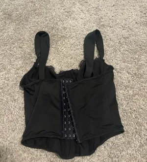 Amazon Corset Top Black thumbnail 2
