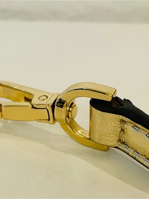 Michael Kors Metallic Gold Crossbody Strap Replacement thumbnail 8