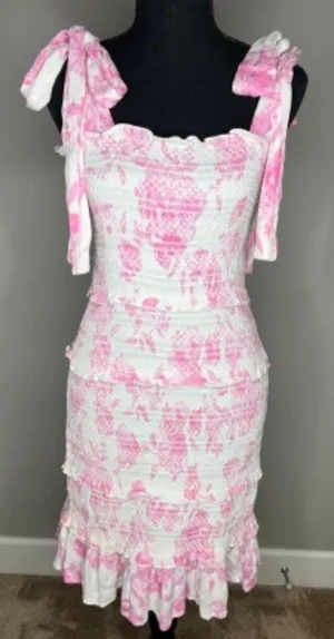 Pink & White dress thumbnail 5