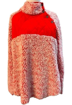 Racheal Red L Sherpa Red Size L thumbnail 1