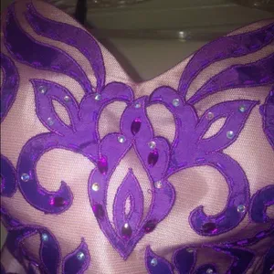 Disney Purple Formal Gown thumbnail 2
