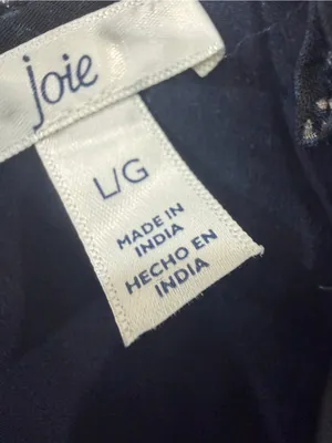 Joie Navy and Cream Floral Pleated Sleeveless Dress thumbnail 2