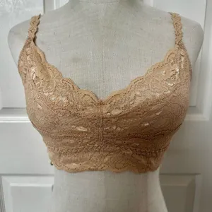 Cosabella tan Sweetie SOFT lace Bra thumbnail 2