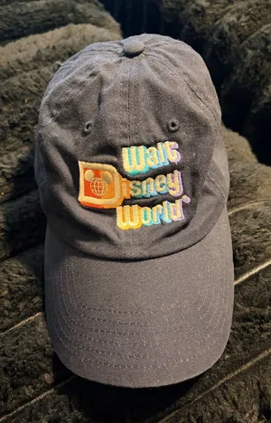 Walt Disney World Navy  Embroidered Baseball Cap thumbnail 1