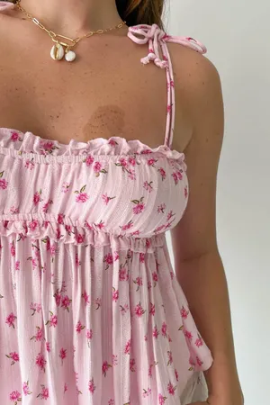 Grey Bandit Floral Tank Top thumbnail 2