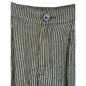 Abercrombie & Fitch Black Green Striped Yoga Track Lounge Jogger Pants Size M thumbnail 7