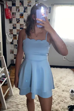 blue dress Size L thumbnail 1