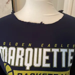 Super Cool Cut Navy Blue Marquette University Basketball Sweatshirt thumbnail 4