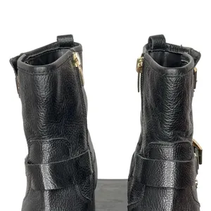 Marc Fisher‎ Black Leather Booties thumbnail 3