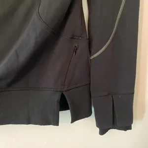 Lululemon Black Cowlneck Flurry Fighter Pullover Jacket Athleisure Women size 8 thumbnail 4