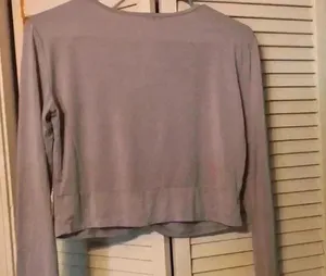 Bestisun Yoga crop top long sleeve. Size medium thumbnail 6
