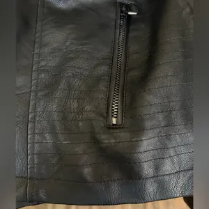 Cato Black Faux Leather Jacket thumbnail 6