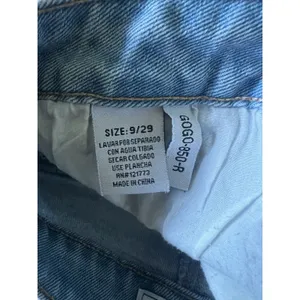 GOGO‎ jeans USA 9/29 GOGO-850-R Shorts Light Wash Bedazzled Cut Off Distressed thumbnail 5