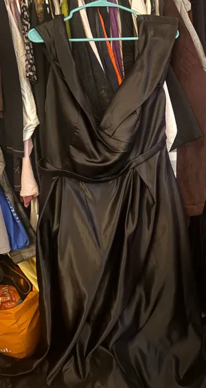 Classy Black Dress Shein thumbnail 2