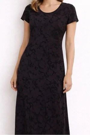 Vintage Brown Long‎ Dress thumbnail 1