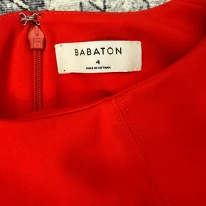 Aritzia Babaton Red Orange Bodycon Dress - Size 4 thumbnail 6