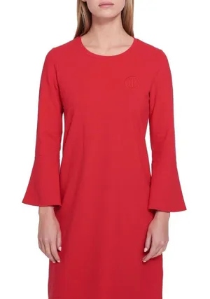 Tommy Hilfiger Jersey Bell Sleeve Shift Dress thumbnail 1
