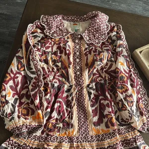 Farm Rio Long Sleeve Button Front Minidress, Small, $260 thumbnail 14