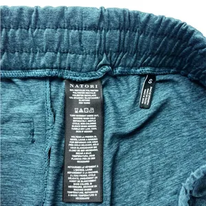 Natori Heather Turquoise‎ Blue Soft Lounge PJ Pants Drawstring Waist Size Small thumbnail 6