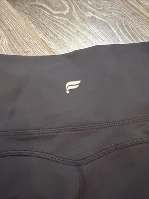 Fabletics PureLuxe Black High-Waist Flare bootcut Active Leggings XS thumbnail 7