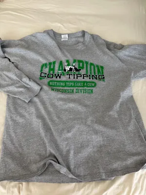 Vintage cow tipping tee  thumbnail 2