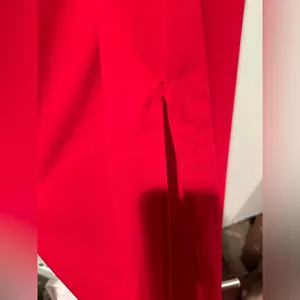 PrettyLittleThing red strappy back chiffon maxi dress size 4 NWT thumbnail 7