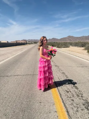 Prom dress Pink Size XS thumbnail 2