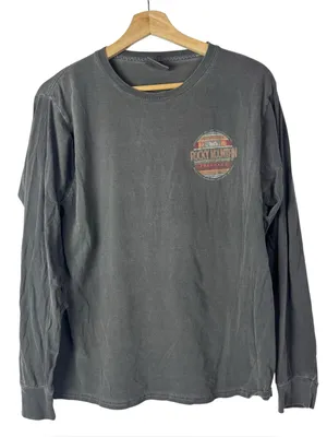 Blue 84 Gray‎ Rocky Mountain National Park Logo Graphic Long Sleeve T-Shirt S thumbnail 1