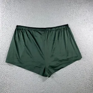 Old Navy Satin Pajama Shorts Womens XXL Green Minimalist Drawstring Sleepwear thumbnail 2