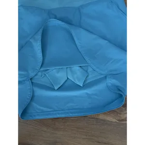 Women’s Blue Teal Lands End Swim‎ Skirt Size 6 Pockets Tummy Control thumbnail 4