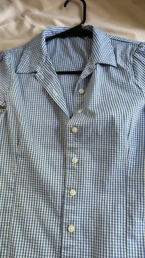 Brandy Melville fitted button up top  thumbnail 2