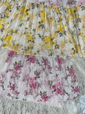 Floral Tiered Lace Maxi Dress thumbnail 4
