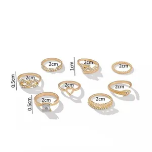 3/$30 💛 Boho Ring Set Gold thumbnail 3