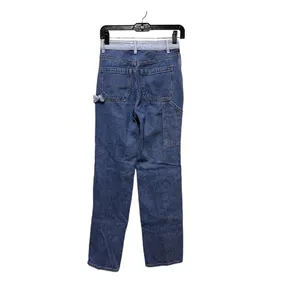 AQB Pacsun Jeans Women's Size 24 Colorblock 90s BF Cargo Carpenter‎ Contrast thumbnail 2
