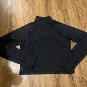 Lululemon Its Rulu Run Ribbed Cropped Half Zip thumbnail 4