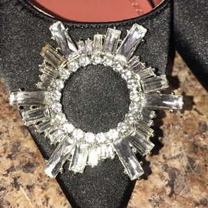 Heels-dressy with sparkels. Size 8 thumbnail 2