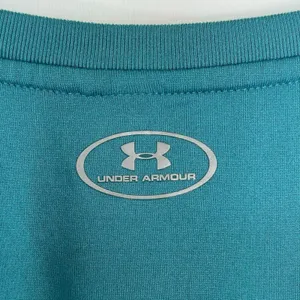 Under Armour Teal Blue Tech V-Neck Short Sleeve Workout Shirt Womens S NWOT thumbnail 7