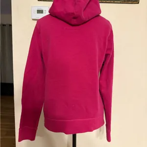 VTG Hollister Hoodie Sweatshirt Womens Embroidered Pink Long Sleeve Pullover Y2K thumbnail 3
