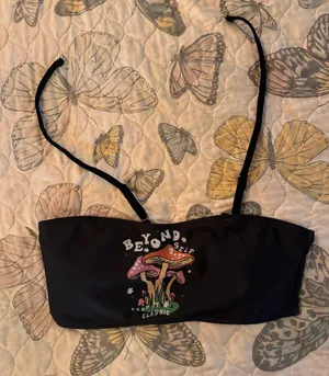 Dolls Kill Mushrooms Bikini Top thumbnail 1