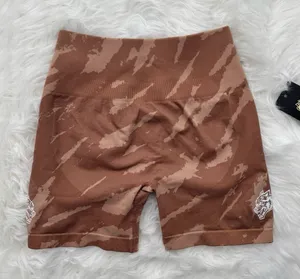 Darc Sport Wolves Forever Seamless Everson Shorts Desert Rose Native Camo Small thumbnail 1