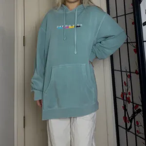 Fanjoy | David Dobrik Merch “David’s Vlog” Mint Green Drawstring Pullover Hoodie thumbnail 3