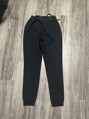 Women’s Black Jogger Scrub Pants with Drawstring Waist Size XS thumbnail 9