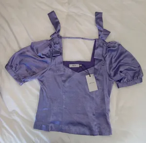 Greylin Purple Blouse thumbnail 1