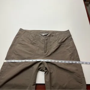 The North Face‎ Nylon Convertible Pant Womens 10 Regular Brown Green Hiking Pant thumbnail 7