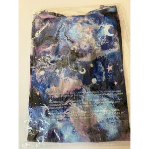Koi Lite Lucky Scrub Top M Galaxy Burst NWT Performance Stretch 1015PR44 thumbnail 3