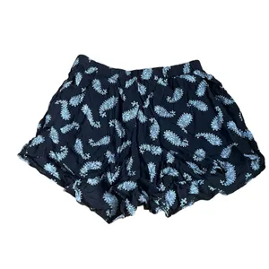 Brandy Melville pull on paisley‎ shorts black small summer breathable Vacation thumbnail 3